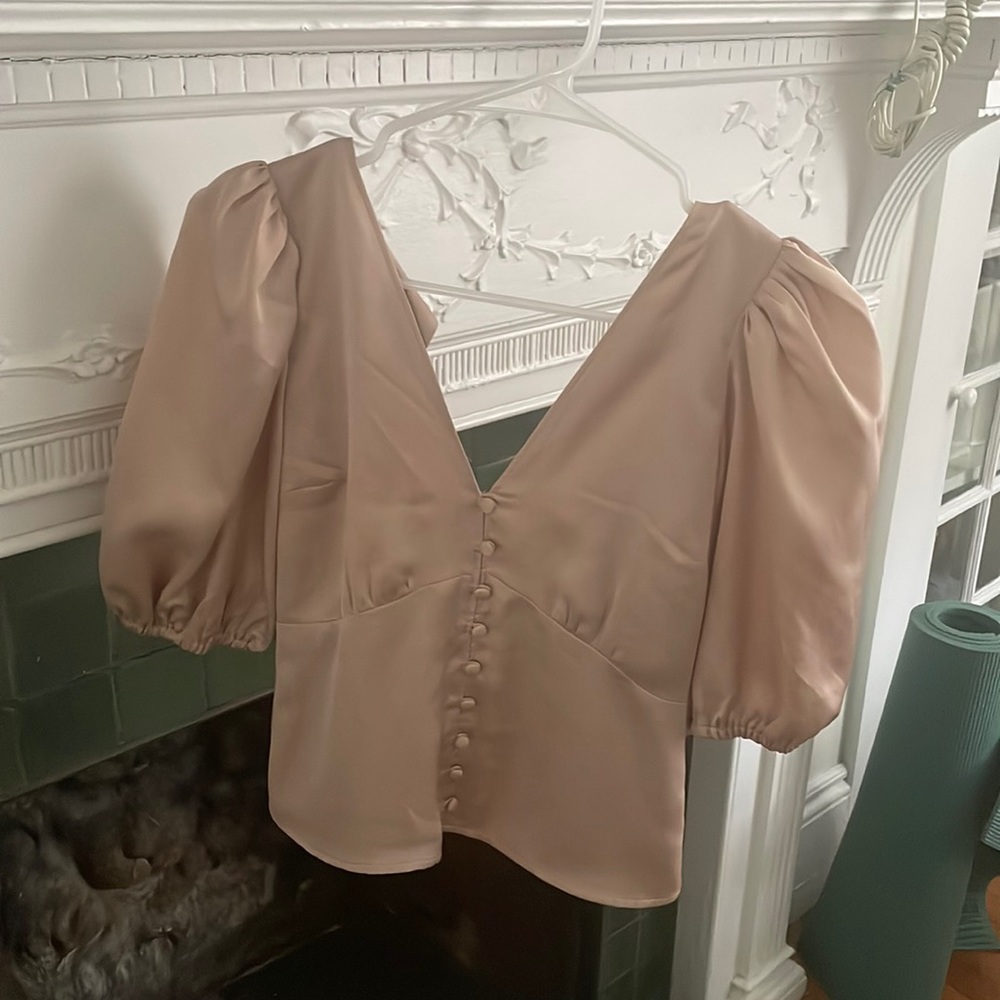 Going out backless top